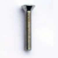 10/32 x 1 1/8 Nickel oval head phillips-qty 2