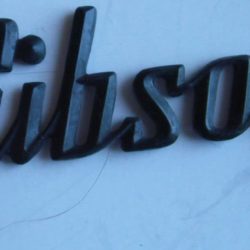 Gibson Amp Logo Large Black