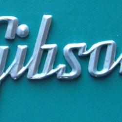 Gibson Silver Logo for guitar