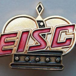 TEISCO Logo / Badge gold & red