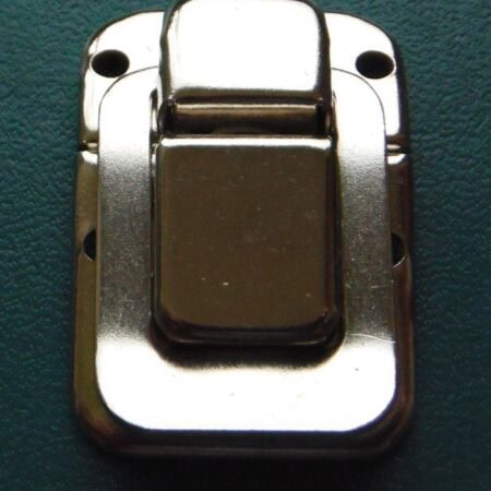 Gibson & others Case Latch Nickel Large version with holes in hasp